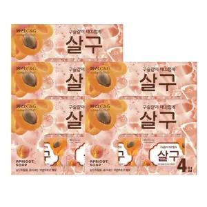 크리오 동산C&G 살구비누 90g 4입 X5개
