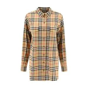 [버버리][명품] 버버리 체크 코튼 셔츠 8083146