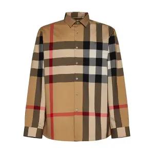 [버버리][명품] 버버리 체크 코튼 셔츠 8071445