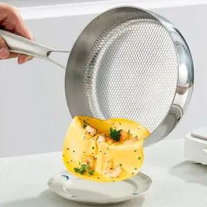 명품독일 무코팅 프라이팬 논스틱 316 스텐 후라이팬 비늘무늬 인덕션 Q285-O