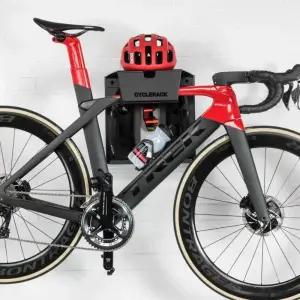 자전거벽거치대 고정 클립형 홀더 거치대 보관 검정색