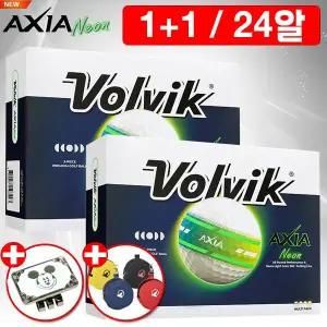 [볼빅] AXIA 엑시아 네온 360 듀얼코어 골프공(2더즌24알)