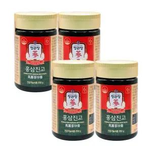 [쇼핑백포함] 정관장 홍삼진고 250g 4개 / WJ [유통기한 27년 12월]
