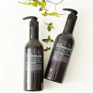 [수앤] 오리진블랙 단백질폭탄 샴푸 700mlx2 볼륨샴푸 대용량