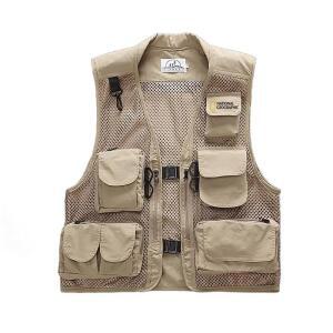 여름 조끼 오토바이 배달대행 M 자켓 바이 의류 라이딩 메쉬 보호 베이지