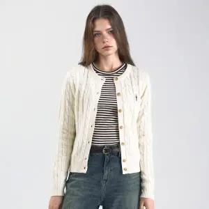 [후아유](의정부점)Steve Cable Cardigan WHCKF4901F