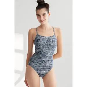 [르망고]여자원피스 수영복 Ocean Lattice (Double Cross)(5666)실내수영복 여성수영복