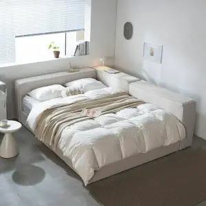 트리플 블란체 가드형 패브릭 침대 SS-유로탑 25cm 매트리스