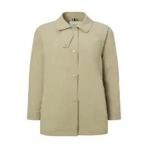 헤지스 여성 25SS 카키 하프 코트 HSCO5BP11K1