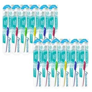 센소다인 딥클린 초 미세모 칫솔 12개 시린이 민감성 치아