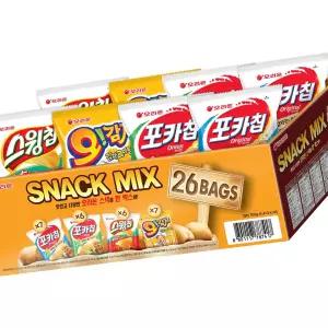 오리온 과자 스낵믹스 26봉 780g 간식 선물세트