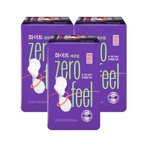 화이트 제로필 날개형, 특대형, 15매, 3개