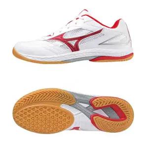 미즈노 탁구화 웨이브드라이브 9 (화이트x레드)