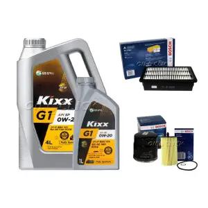 스포티지 NQ5 가솔린 1.6 T-GDI 엔진오일 세트 킥스 G1 0W-20 SP 5L+필터
