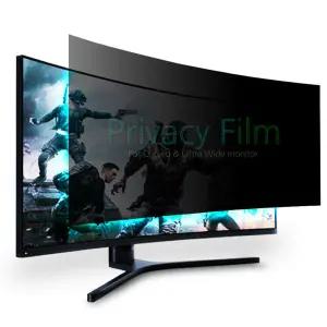 이젠뷰 모니터 보안 사생활보호필름 블루라이트차단 정보 컴퓨터화면보호기 보안기 커브드 와이드 27인치 29인치 32인치 34인치