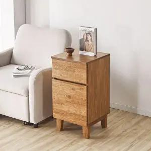 A5226 LPM 고무나무 원목 수납장 400 2colors