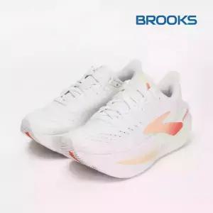 브룩스 운동화 글리세린 맥스2 여성 런닝화 화이트 코랄피치 1204681B197