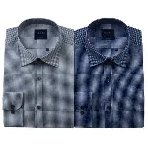 [대구백화점] [예작]신축성 있는 스판 체크 슬림핏 긴소매(YJFSBS164)