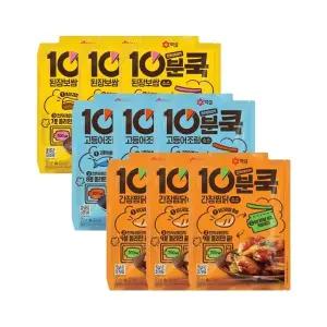 백설 10분쿡 된장보쌈 120g x3개+고등어조림 120g x3개+간장찜닭 100g x3개