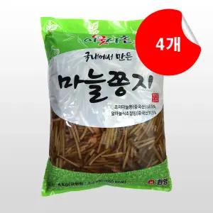 [한영식품] 마늘쫑 4kg x 4개