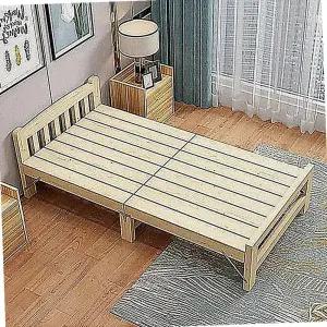 1인용 침대 프레임 평상형 소파 목재 거실 베드 접이식