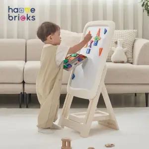 NEW 유아 아기 높낮이조절 꼬마몬테 자석보드 칠판놀이 화이트보드 상시 무료배송)