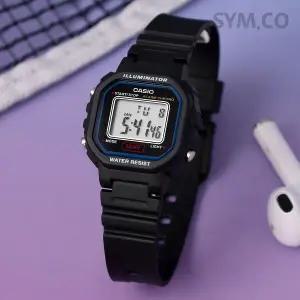 [카시오] LA-20WH-1C 빈티지 디지털 미니멀 학생 어린이 여자 우레탄 시계 d