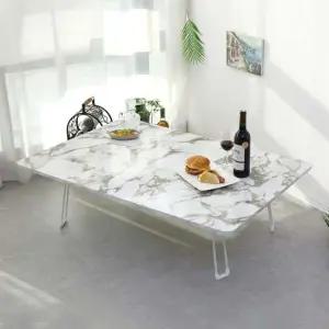 PET 타원형 접이식 좌식 소파 거실 테이블 1200