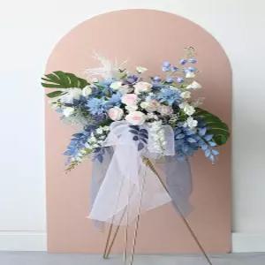 신부대기실 꽃장식 웨딩홀 행사장 셀프인테리어 촬영소품