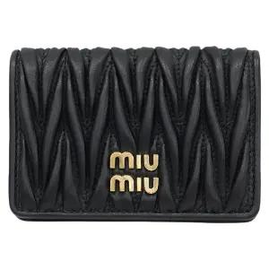미우미우 마테라쎄 여성 카드지갑 5MC103 AFPP F0002