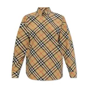 [버버리][명품] 버버리 체크 코튼 셔츠 8087640