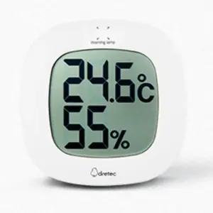 [하이마트] 드레텍 미니온습도계 O-295 (화이트)