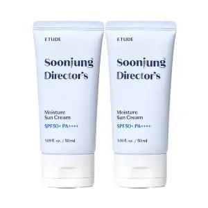 에뛰드 순정 디렉터 수분 선크림SPF50+ 50ml X 2개
