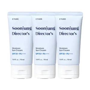 에뛰드 순정 디렉터 수분 선크림SPF50+ 50ml X 3개