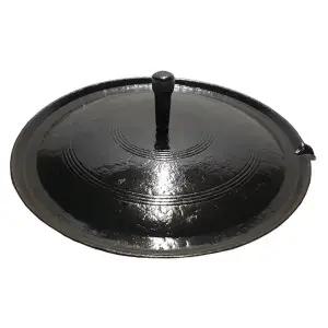 창조명품주물 무쇠 솥뚜껑불판 지름 56cm 9인용 무쇠판 가마솥뚜껑 삼겹살불판 솥뚜껑 캠핑