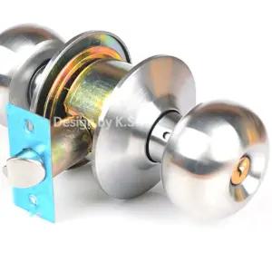 샤시문 원형손잡이 열쇠형 옛날주택 방문고리