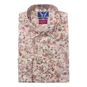 [갤러리아] 예작 남자 정장 셔츠 긴팔 슬림 패턴 남방 YJFSUA576PI