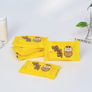 티슈도리 땅콩이 미니 물티슈 10매 10팩 휴대용 포켓 여행용 물티슈