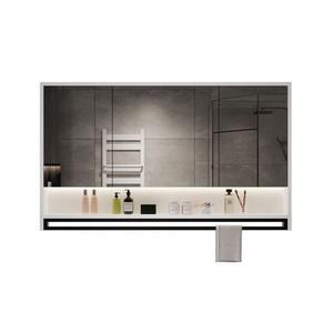 거울장 수건장 화이트 직경 수건함 화장실거울장 마우스 화장실장식장 미러