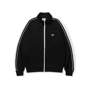 매장정품 CGP 스몰 스퀘어 로고 트랙 집업_블랙 CBEWUTC020BK 233621
