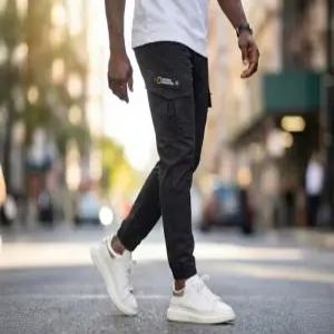 내셔널지오그래픽 WY 와펜 스팅 조거팬츠 (봄신상) -남여공용