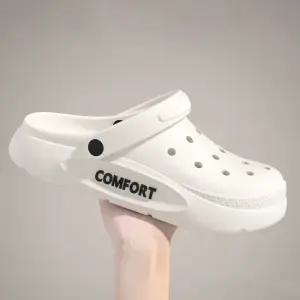 남녀공용 신발 슬리퍼 통기성 방수 미끄럼 방지 데일리 컴포트 EVA 샌들 푹신한슬리퍼