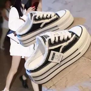 여성 유니크 트렌디 데일리 스타일 슬리퍼 신발 엣지 포인트 뮬 운동화 레오파드운동화