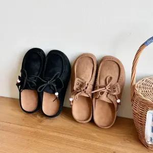 카모즈 여성 스웨이드 캐주얼 블로퍼 SD-251133 버클 커플 남녀