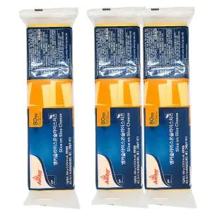 앵커 슬라이스 온 슬라이스 치즈 SOS 960g 80매 X 3개