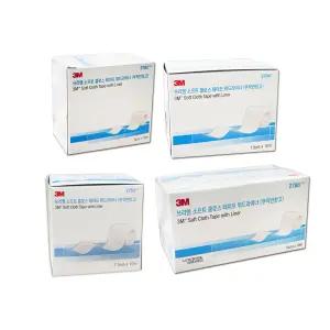 3M 쓰리엠 소프트 클로스 테이프 위드라이너 5cm,7.5cm,10cm,15cm 픽싱롤 드레싱