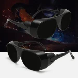 산업용 페이스쉴드 작업용 차광 안경 눈 보호 고글 투명 용접 안전 안면보호구