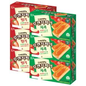 해태제과 후렌치파이 딸기 192g 3개 + 사과 192g 3개 (6개)