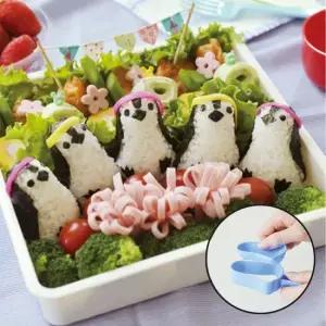 펭귄 주먹밥틀 + 김펀치 2개 1세트 K630