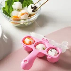 주먹밥틀 3구 김펀치 간식만들기 세트 L338